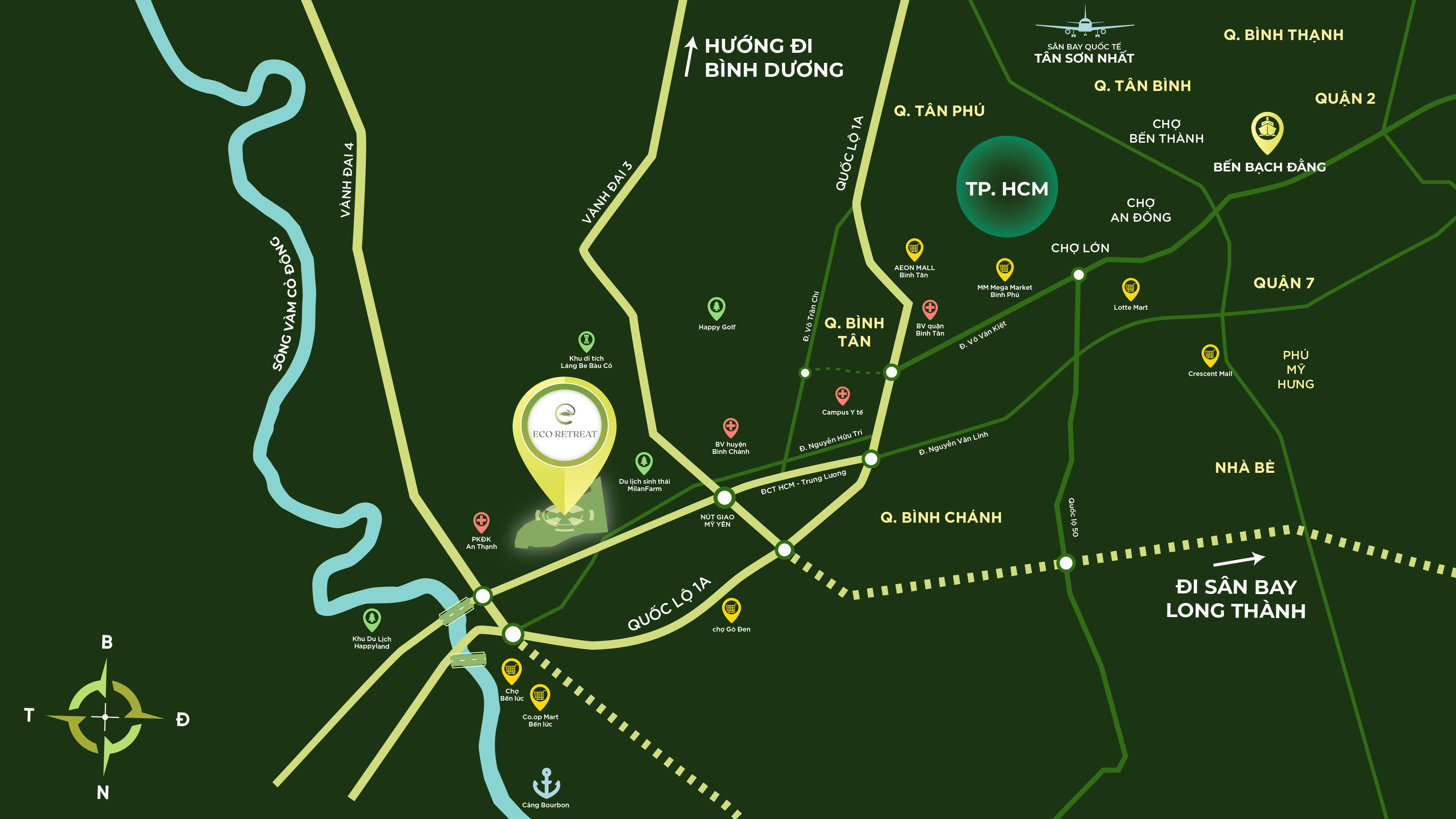 Vị trí Dự án Eco Retreat